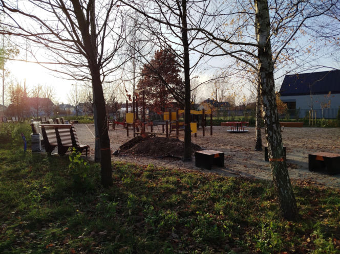 Park kieszonkowy Siedlce, ul. Traugutta