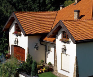 Dachówka ceramiczna mnich-mniszka