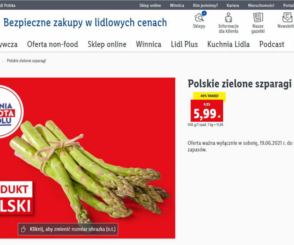 Lidl. Wielkie promocje na sobotę