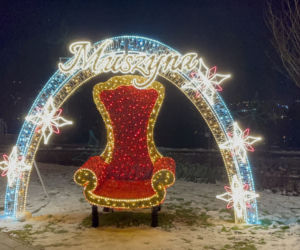 Świąteczne iluminacje w Muszynie