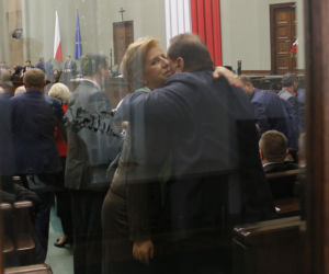 Sejm gratuluje Kaliszowi syna