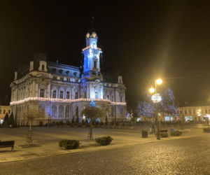 Świąteczne dekoracje w Nowym Sączu