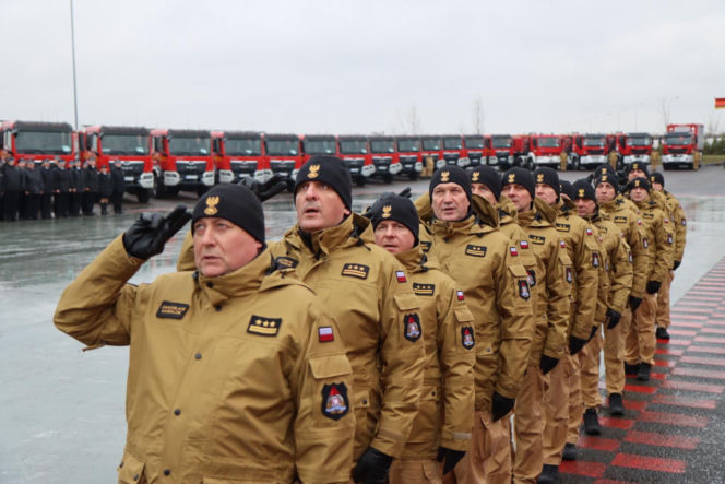 Sprzęt za ponad 50 mln zł dla strażaków z woj. lubelskiego