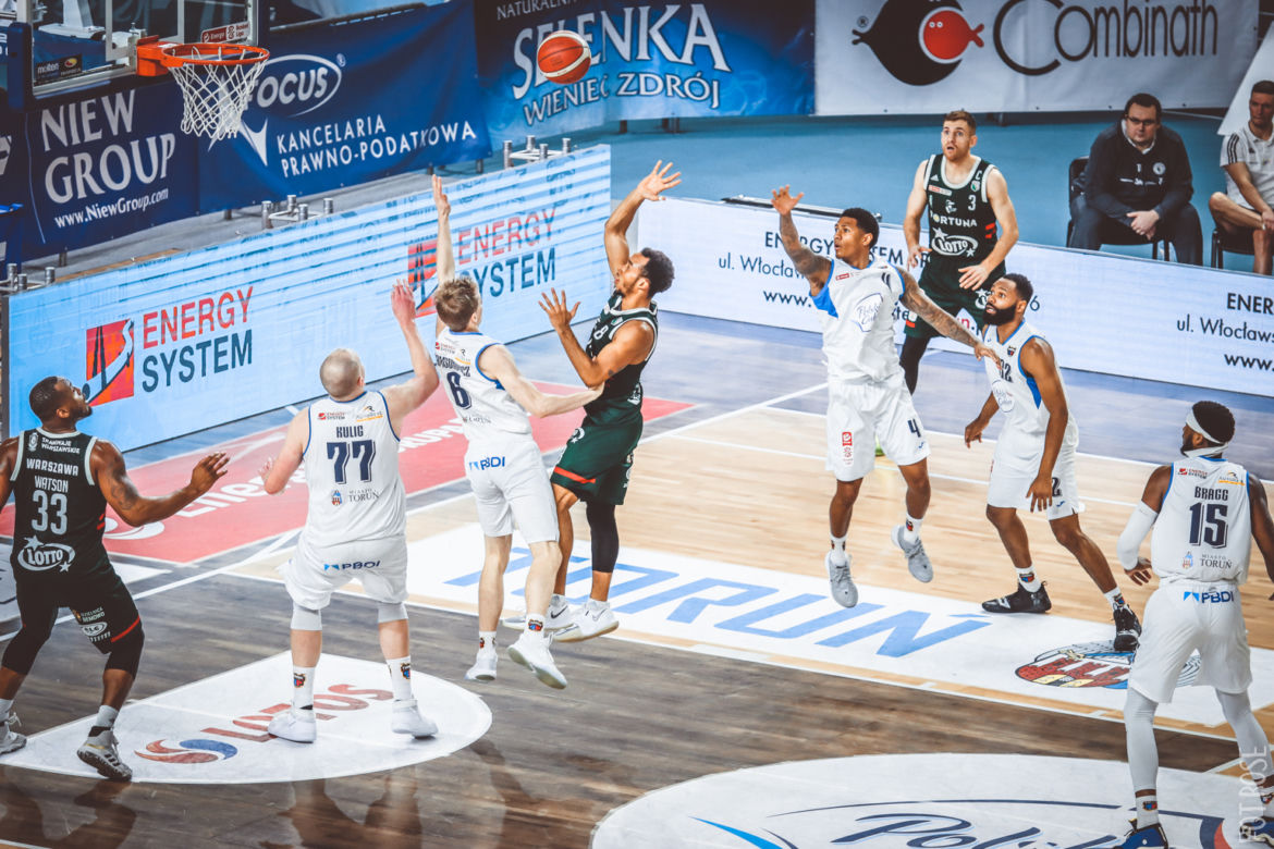 Polski Cukier Toruń - Legia Warszawa 94:102, zdjęcia z Areny Toruń