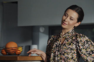 M jak miłość. Joanna (Dominika Sakowicz), Artur Rogowski (Robert Moskwa)