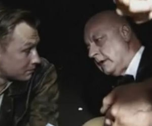 Czas honoru 6 sezon odcinek 76. Michał (Jakub Wesołowski), prezes Janisz (Jerzy Schejbal)