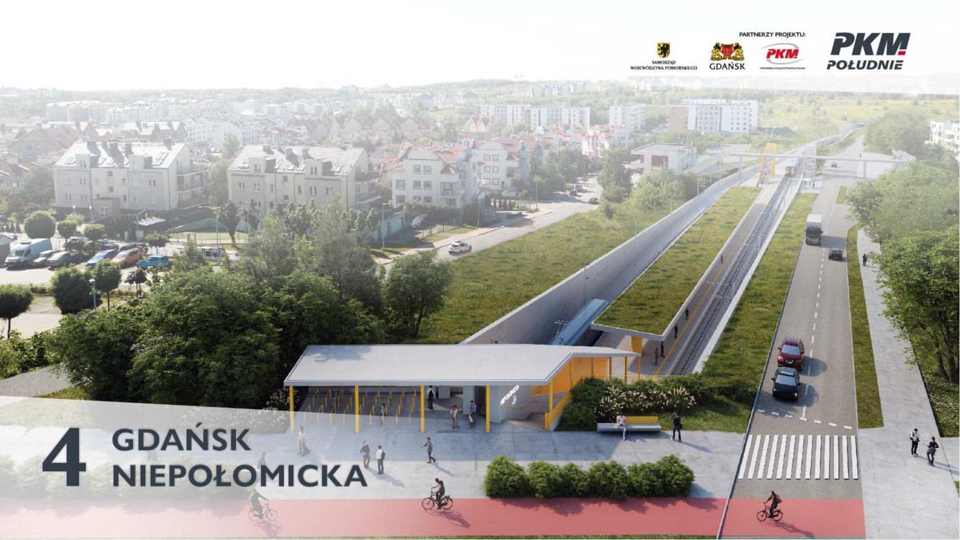 PKM Południe – wizualizacja