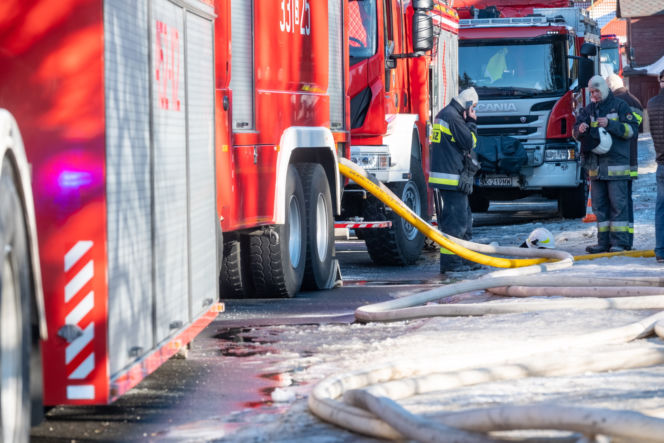 Wybuch gazu w Szczyrku