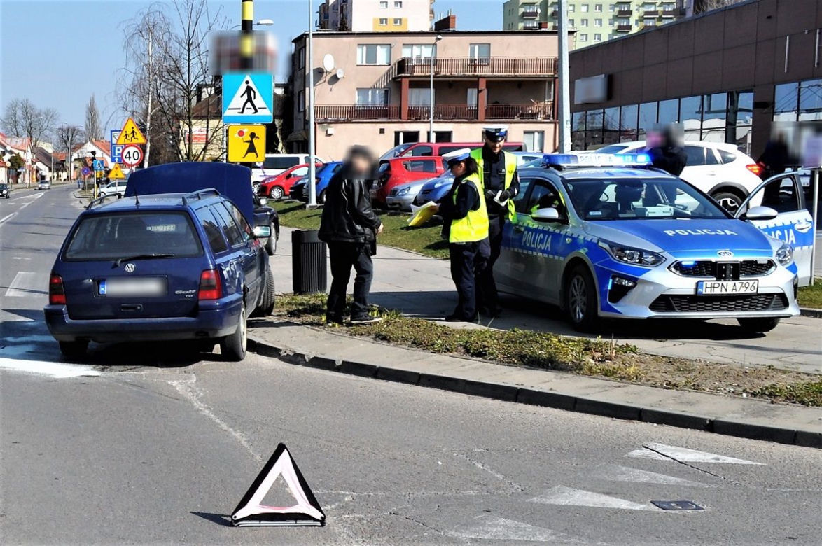 Golf najechał na Focusa