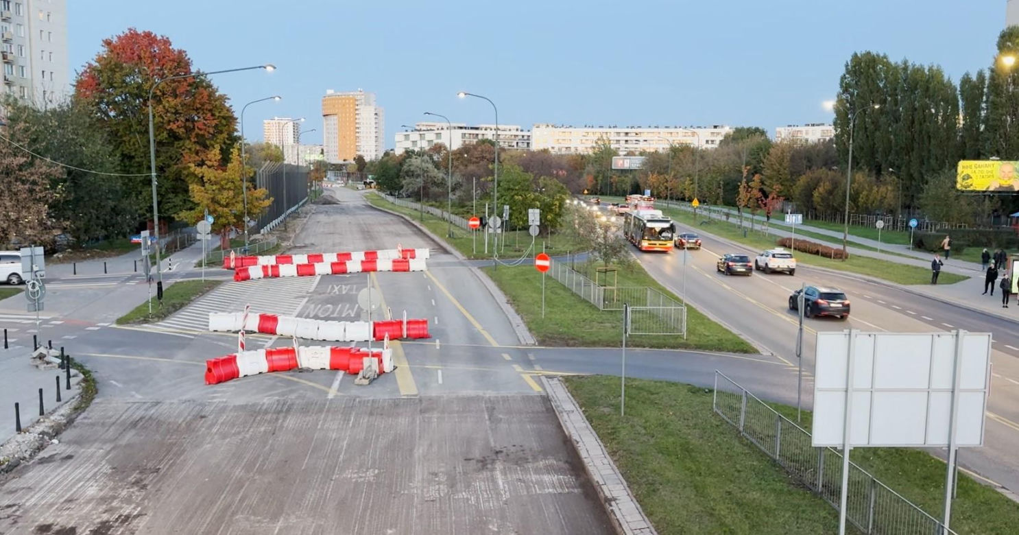 Przebudowa Trasy Łazienkowskiej w Warszawie wznowiona