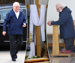 Tak świętuje Lech Wałęsa! Honorowe miejsce i wyjątkowe powitanie 