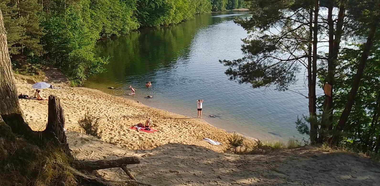 Tak wygląda dzika plaża w Smukale