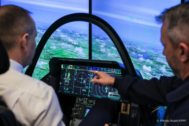 Nawrocki w zakładach Lockheed Martin