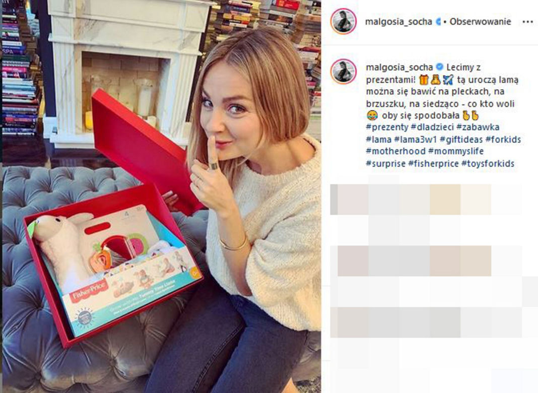 Małgorzata Socha została dwumilionerką