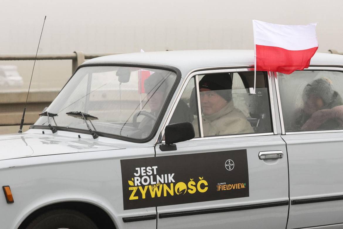 Uniejów. Protest rolników