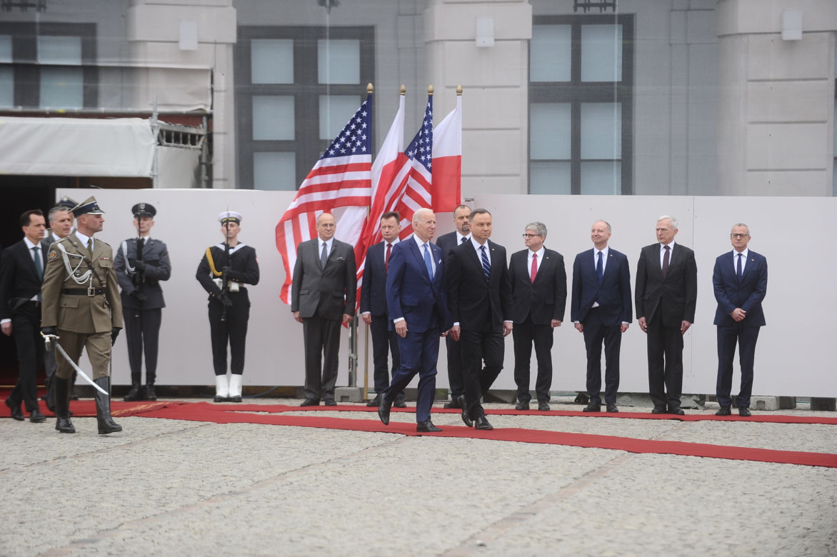 Joe Biden w Pałacu Prezydenckim