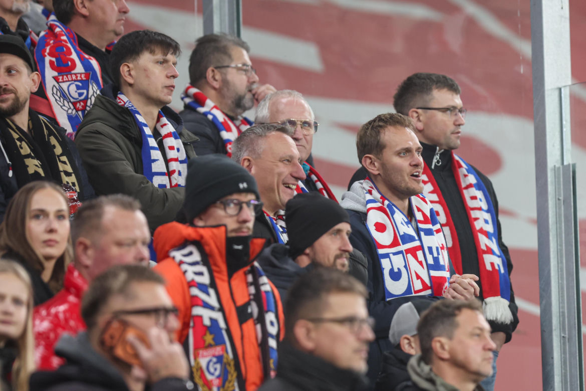 Górnik Zabrze - Legia Warszawa: Zdjęcia kibiców i zawodników z hitu 13. kolejki PKO BP Ekstraklasy