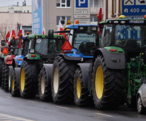 Strajk rolników w Bydgoszczy [ZDJĘIA]