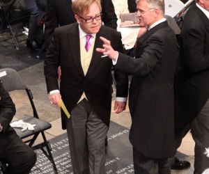 Elton John, David Furnish,