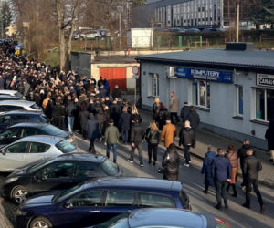 Pogrzeb braci, którzy zginęli w katastrofie śmigłowca pod Rzeszowem