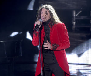 Michał Szpak podczas krajowych eliminacji do Eurowizji
