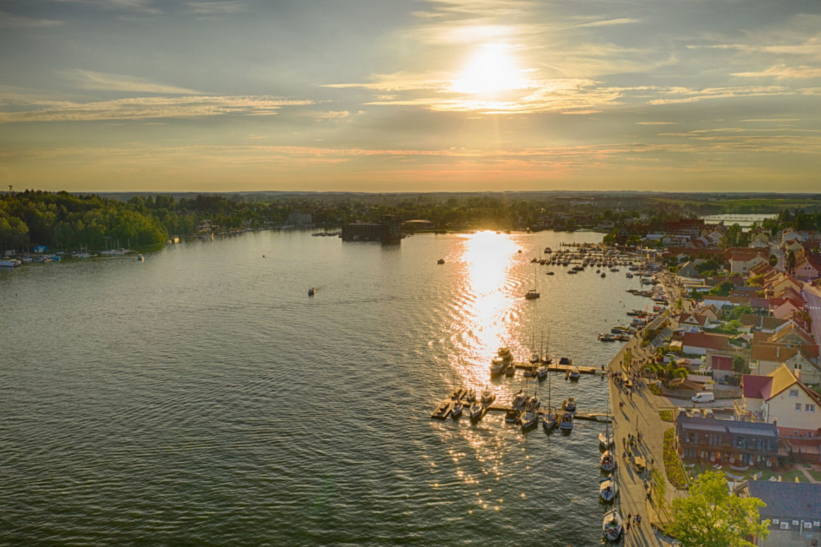 Kąpielisko na Jeziorze Mikołajskim przy ul. Okrężnej w Mikołajkach