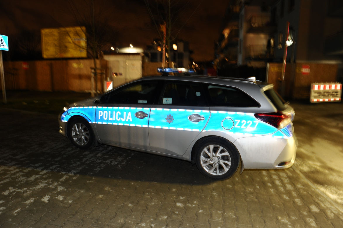 Tajemnicza akcja policji na Wilanowie