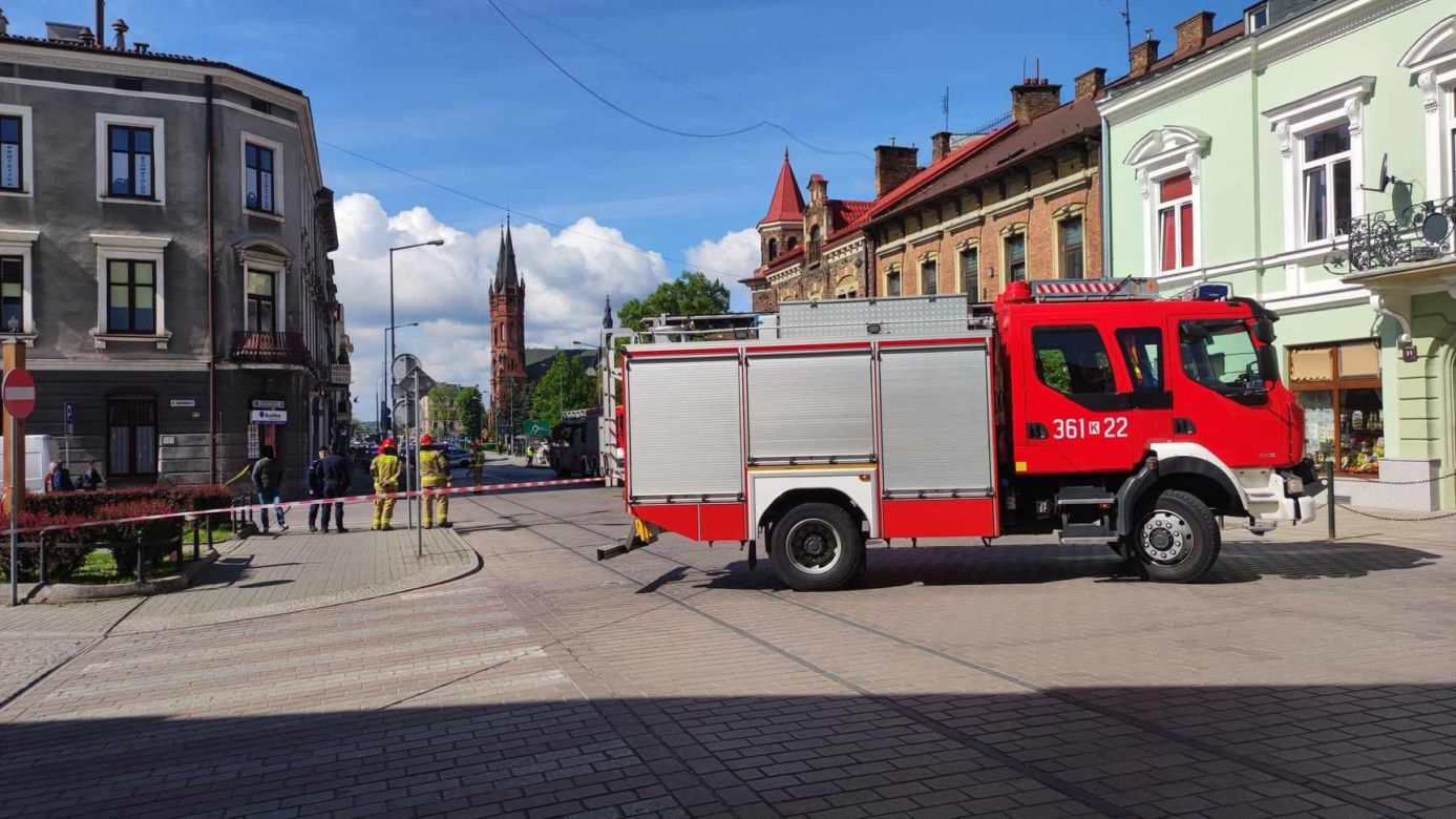 Utrudnienia w centrum Tarnowa. Policja zamknęła fragment ul. Krakowskiej