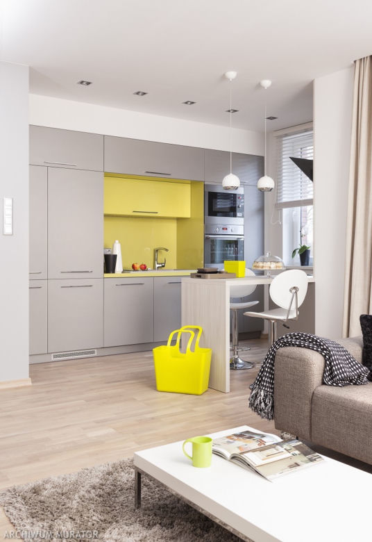 Salon z kuchnią: czy warto łączyć pomieszczenia