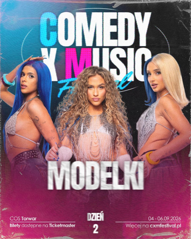 TEDE, Tymek, Modelki i roast streamerów. Comedy x Music ogłasza pierwszych artystów festiwalu na Torwarze