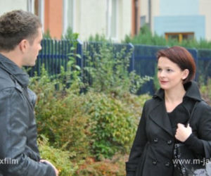 M jak miłość. Marta (Dominika Ostałowska), Tomek (Andrzej Młynarczyk)