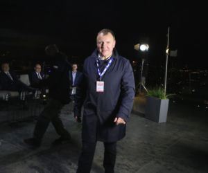 Jacek Kurski. Wieczór wyborczy.