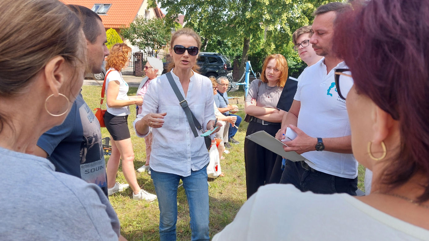 Śniadanie Obywatelskie na os Lubawskim w Iławie