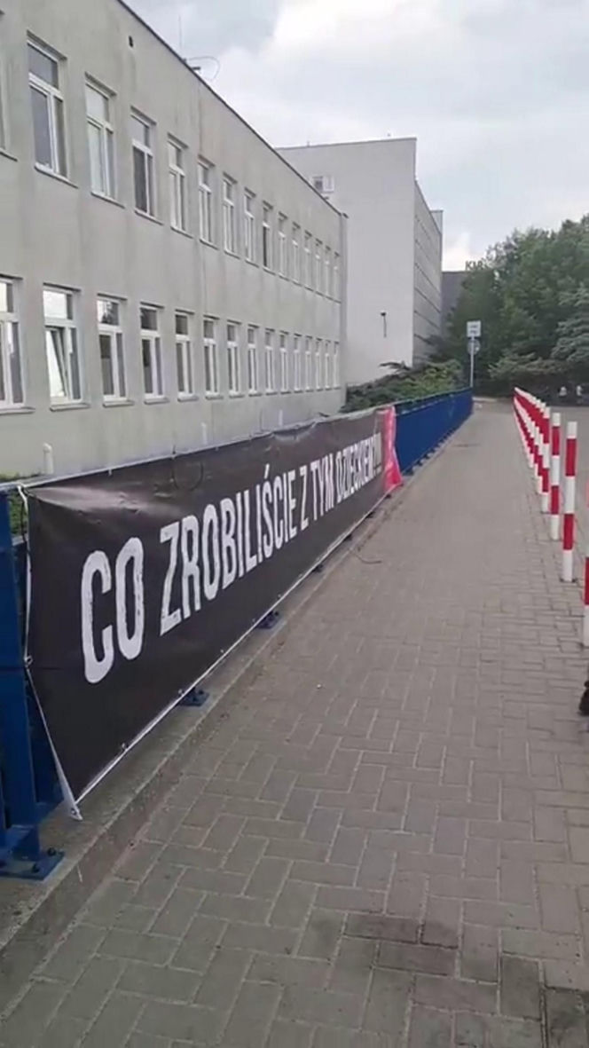 Różaniec przed szpitalem w Lublinie