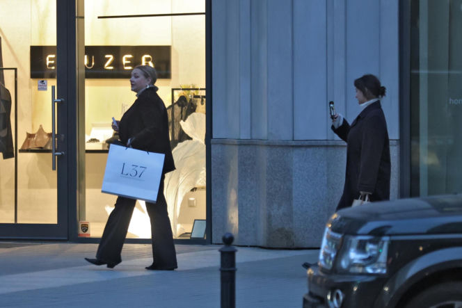 Małgorzata Ostrowska-Królikowska na zakupach