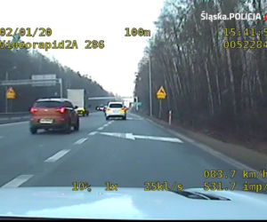 Tak działa policyjna grupa SPEED. Zobaczcie wideo z zatrzymania kierowcy w Dąbrowe Górniczej 