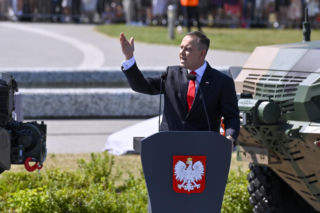 Ukrainiec zatrzymany po groźbach wobec prezydenta Nawrockiego