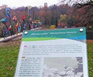 Ogniste czy Płonące? Dwa opisy rzeźby w Parku Kasprowicza