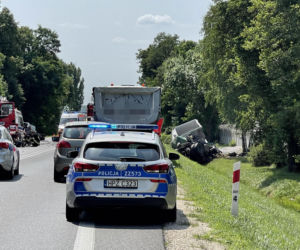 Potworny wypadek w Grębiszewie. Zginęła rodzina