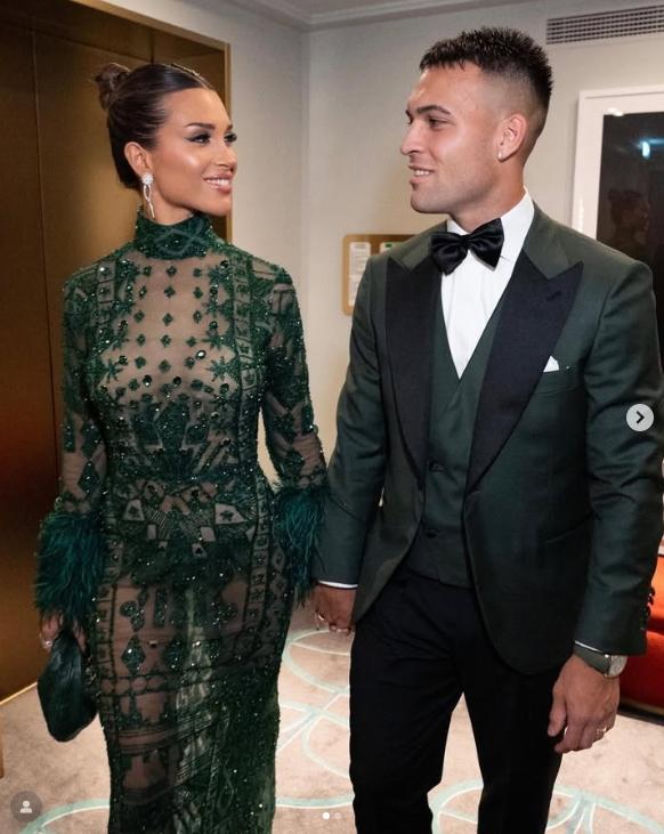 Agustina Gandolfo i Lautaro Martinez