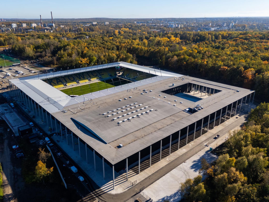 Nowy stadion GKS Katowicach