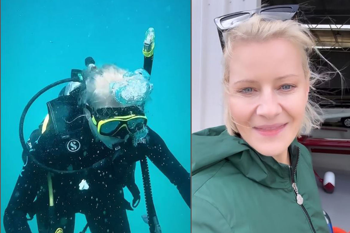 Małgorzata Kożuchowska w Australii