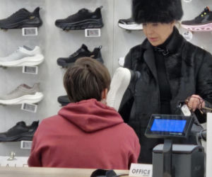 Joanna Racewicz na zakupach