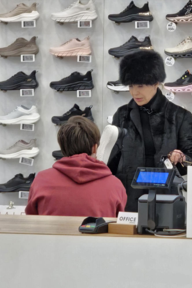 Joanna Racewicz na zakupach