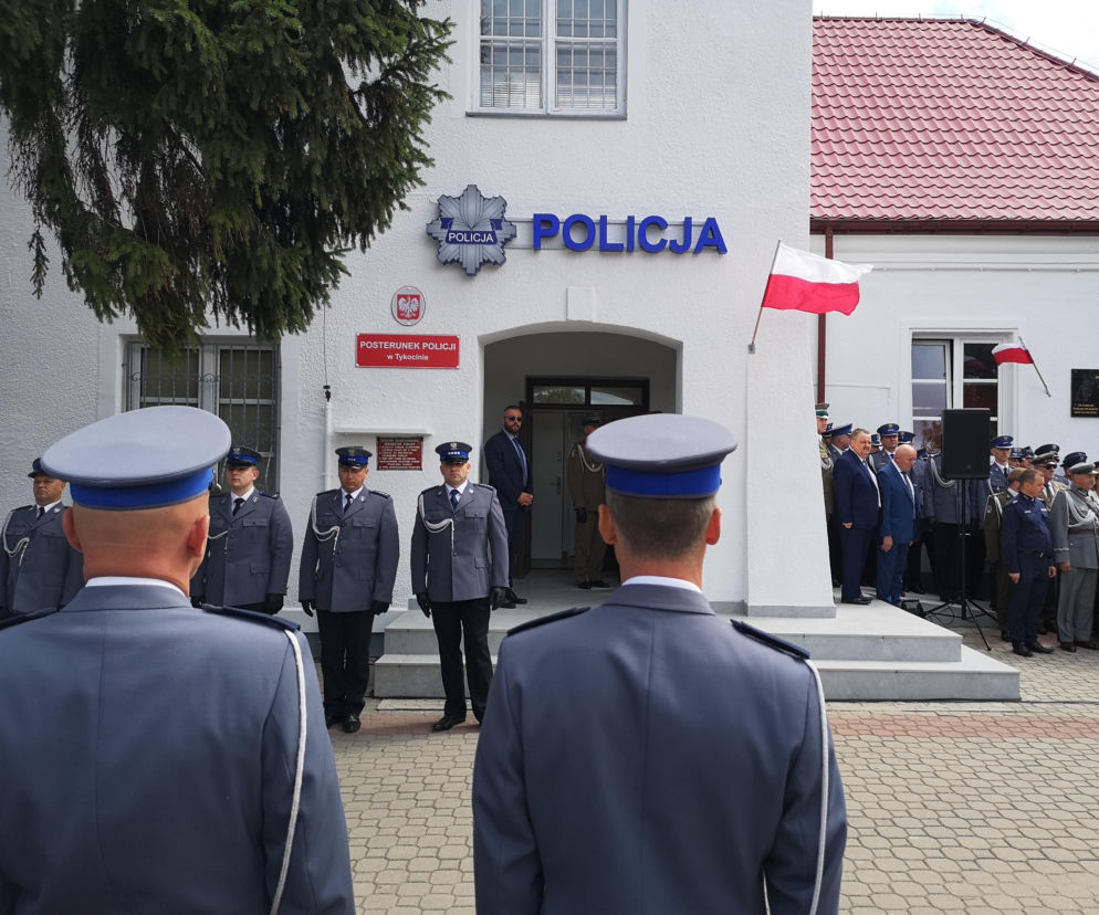 Nowy posterunek policji w Tykocinie