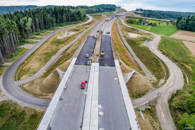 Budowa drogi S19. Najwyższa estakada w Polsce