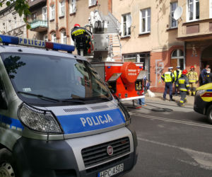 Pożar w kamienicy przy ulicy Narutowicza w Grudziądzu. Jest ofiara śmiertelna