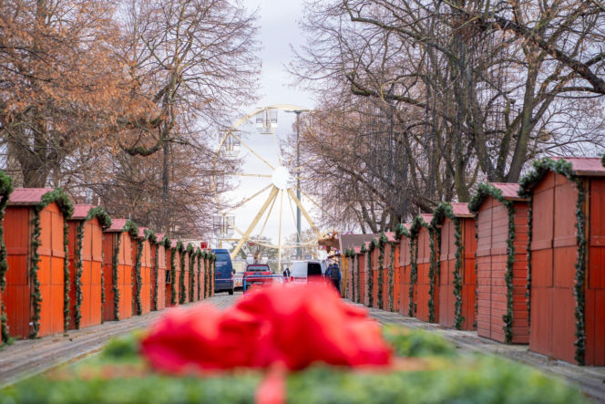 Ostatnie przygotowania do Szczecińskiego Jarmarku Bożonarodzeniowego
