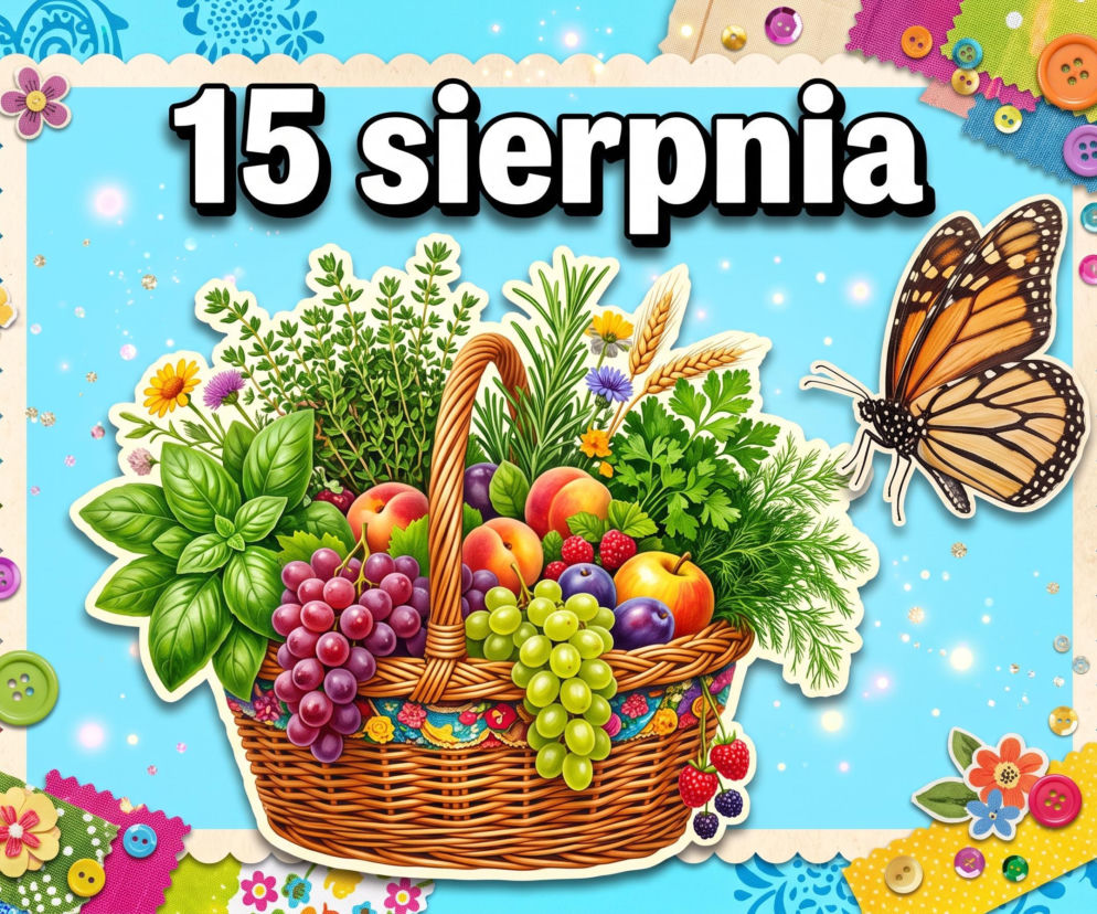 Kartki na dzień dobry 15 sierpnia
