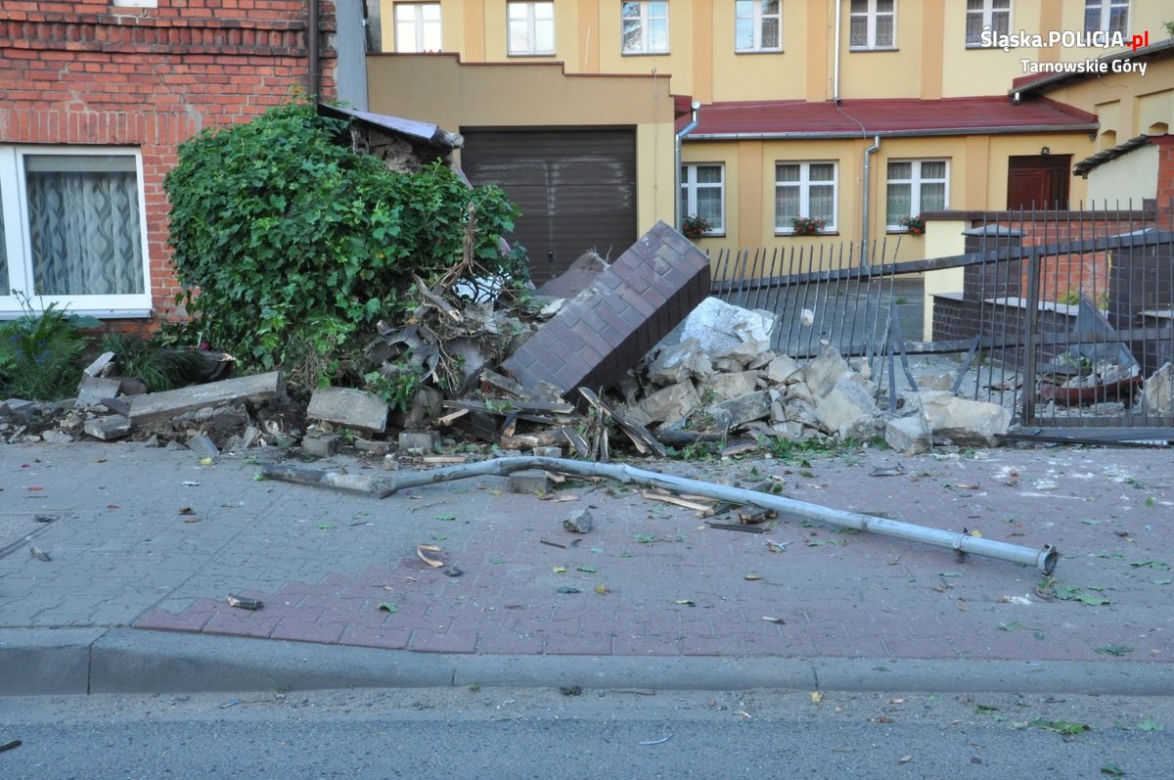 Wypadek w Nakle Śląskim
